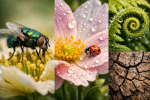 Headerbild zum Artikel: Bild-Prompt-Guide #7 - Makrofotografie: Insekten, Pflanzen und Texturdetails (Basis- bis Optimierungs-Guide)