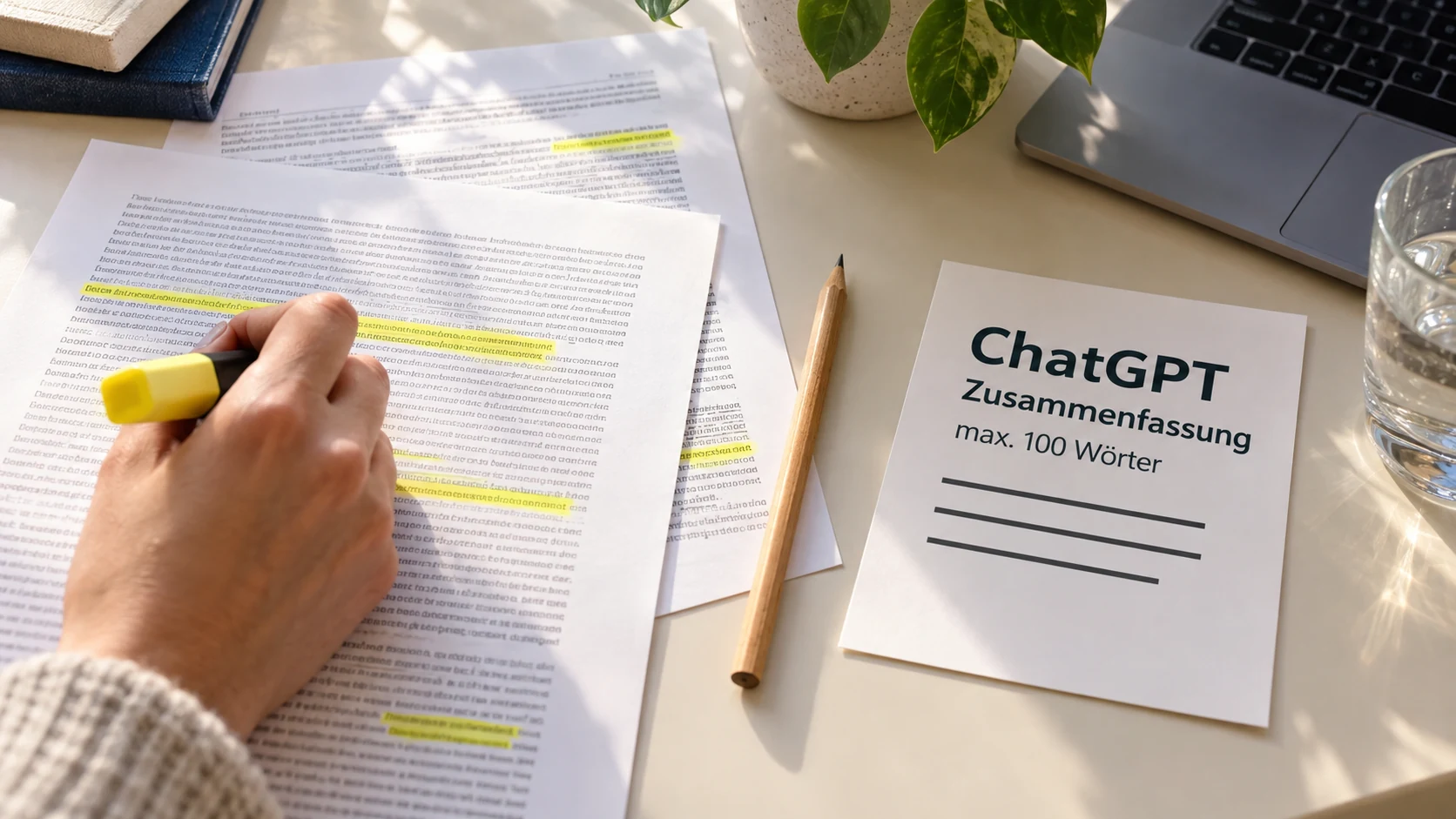 Optimierung eines ChatGPT-Prompts: Textzusammenfassung