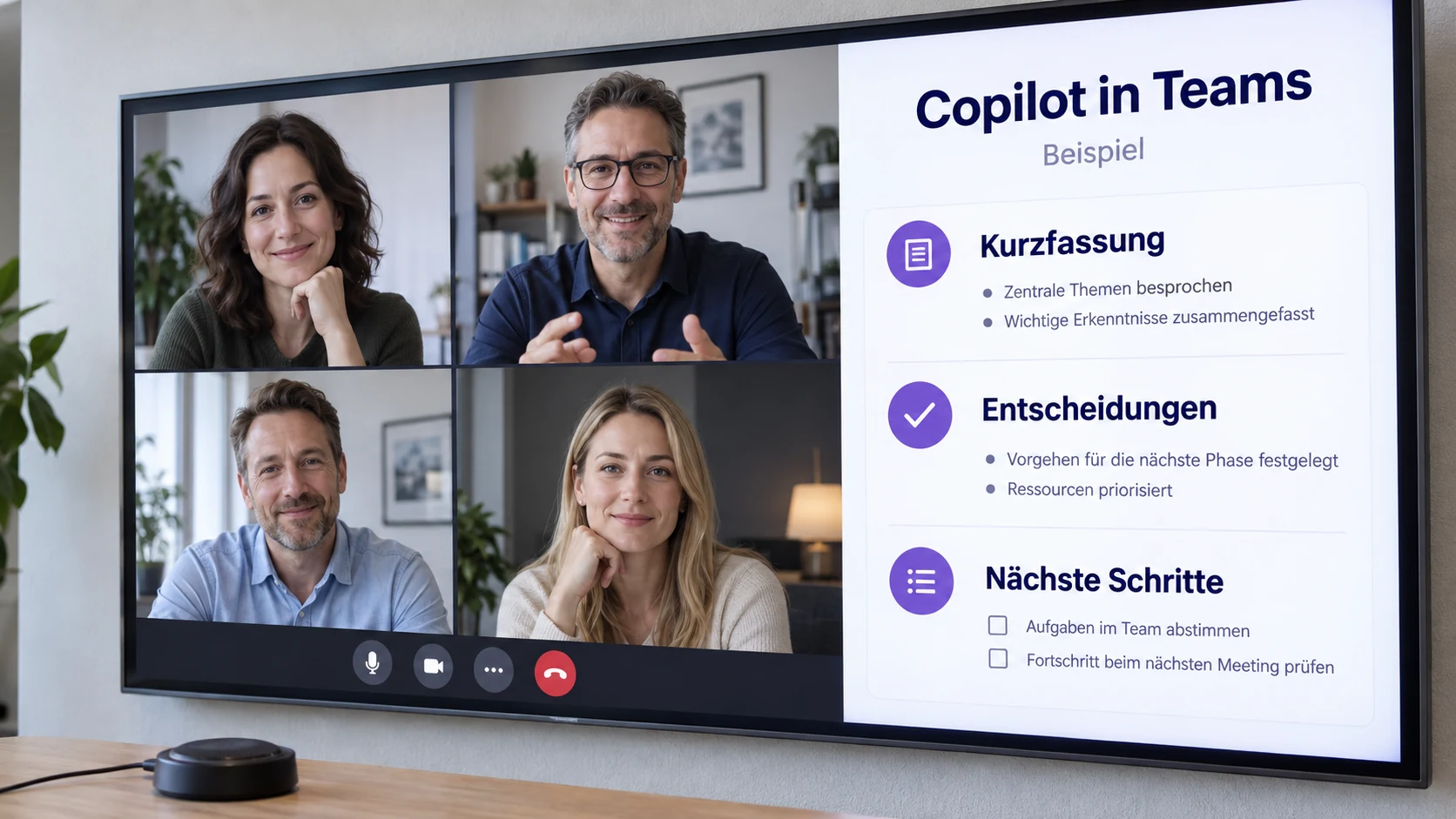 Microsoft Copilot in Teams - Produktivitätsleitfaden