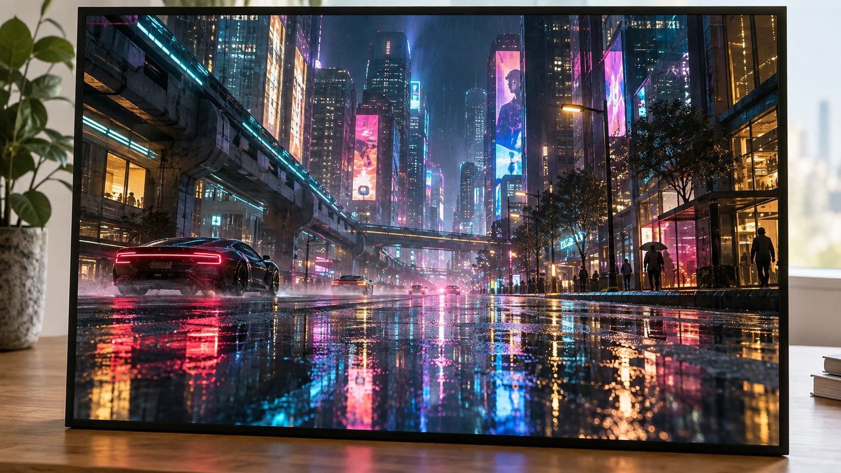 Sci-Fi Cityscape bei Nacht - Bild-Prompt-Guide #3
